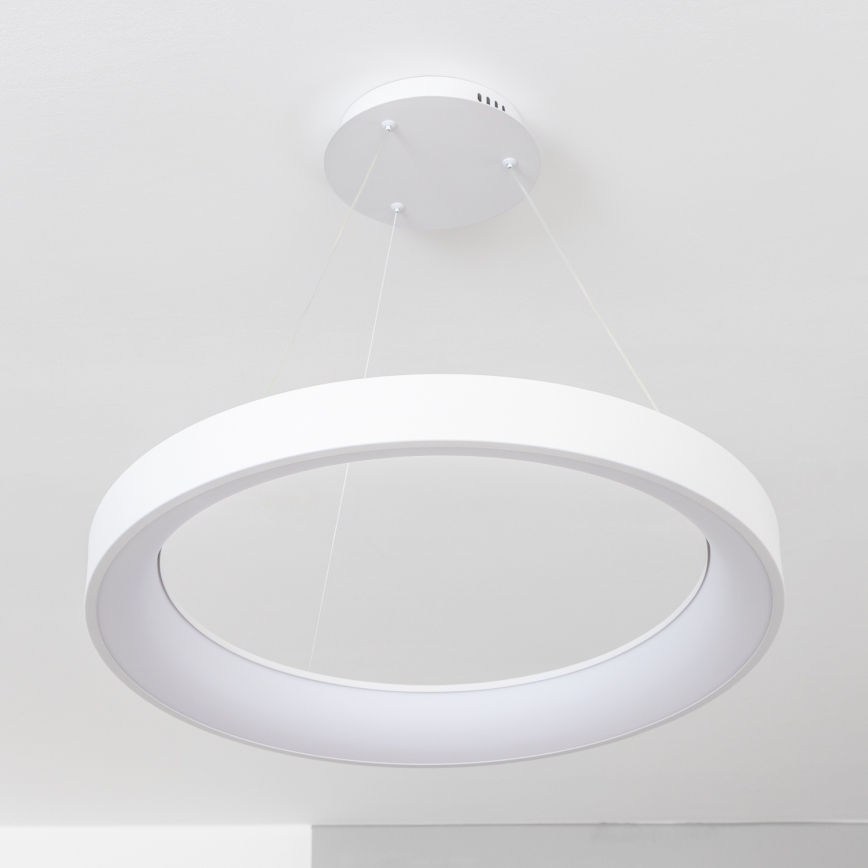 Brilagi - Suspension LED dimmable sur câble FALCON II LED/99W/230V 3000-6500K Ø 60 cm blanc + télécommande