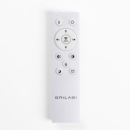 Brilagi - Suspension LED dimmable sur câble FALCON II LED/99W/230V 3000-6500K Ø 60 cm noire + télécommande
