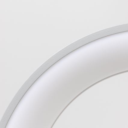 Brilagi - Suspension LED dimmable sur câble FALCON LED/80W/230V 3000-6500K Ø 60 cm gris + télécommande