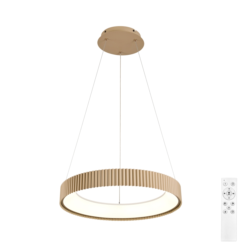 Brilagi - Suspension LED dimmable sur câble FALCON MODERN LED/30W/230V 3000-6500K 40 cm beige + télécommande