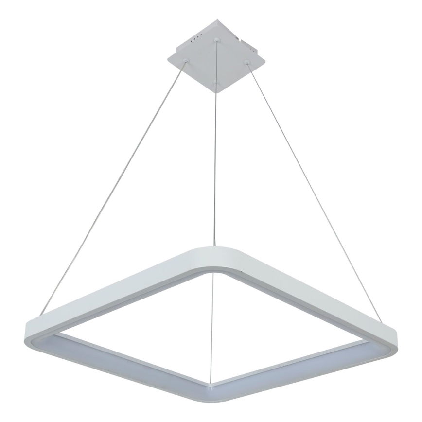 Brilagi - Suspension LED dimmable sur câble FALCON SLIM LED/50W/230V 3000-6500K 50x50 cm blanche + télécommande