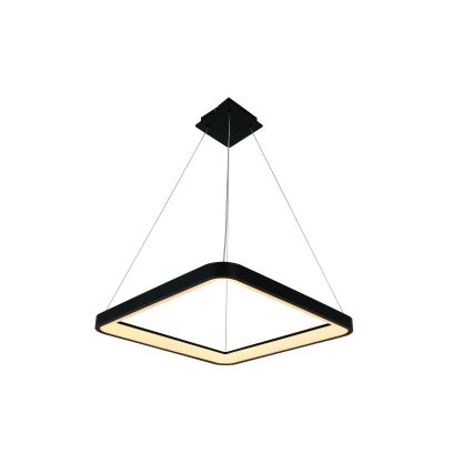 Brilagi - Suspension LED dimmable sur câble FALCON SLIM LED/50W/230V 3000-6500K 50x50 cm noire + télécommande