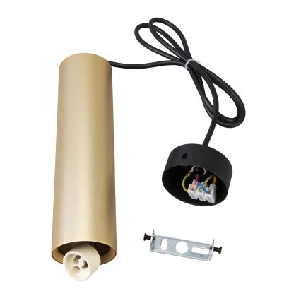 Brilagi - Suspension LED RGBW dimmable sur câble SELE 1xGU10/4,8W/230V 3000K noir/doré + télécommande