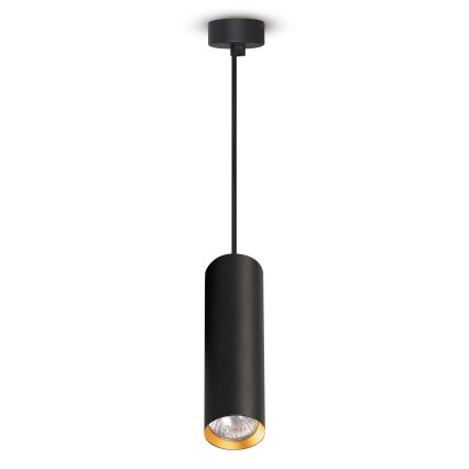 Brilagi - Lustre LED RGBW dimmable suspendu sur câble SELE 1xGU10/6W/230V 3000K noir/or