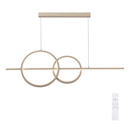 BRILAGI - LED Lustre dimmable sur câble SIGNATURE LED/53W/230V 3000-6000K 120 cm beige+ télécommande