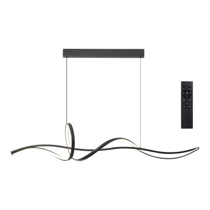 Brilagi - Suspension LED dimmable sur câble SIGNATURE LED/55W/230V 3000-6000K 120x23 cm noir + télécommande