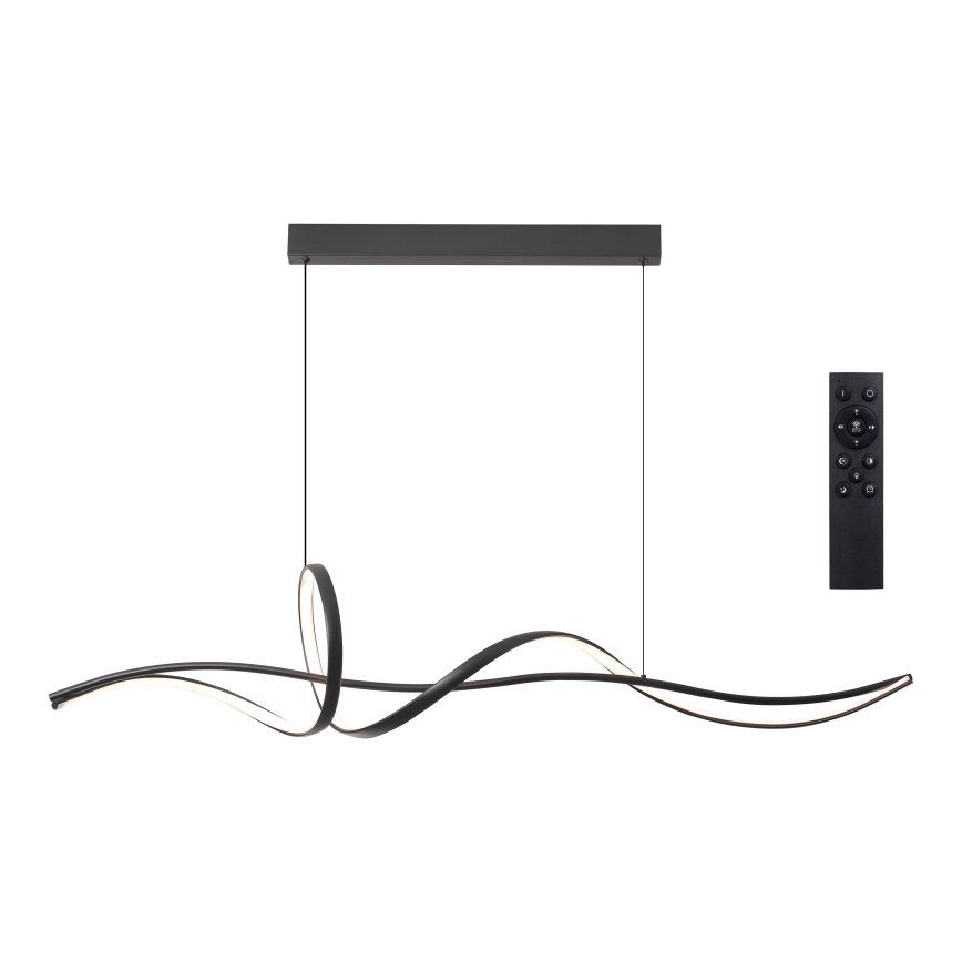 Brilagi - Suspension LED dimmable sur câble SIGNATURE LED/55W/230V 3000-6000K 120x23 cm noir + télécommande