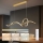 Brilagi - Suspension LED dimmable sur câble SIGNATURE LED/55W/230V 3000-6000K 120x23 cm dorée + télécommande