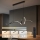 Brilagi - Suspension LED dimmable sur câble SIGNATURE LED/55W/230V 3000-6000K 120x23 cm noir + télécommande