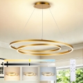 Brilagi - Suspension LED dimmable sur câble TWISTER LED/105W/230V 3000-6000K doré + télécommande