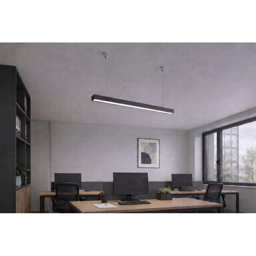 Brilagi - Suspension LED FULLDAY LED/10/15/20W/230V 2700/4000/6000K 60 cm noir