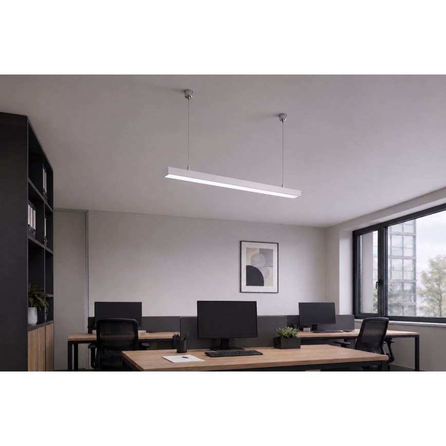 Brilagi - Suspension LED FULLDAY LED/20/30/40W/230V 2700/4000/6000K 120 cm blanche