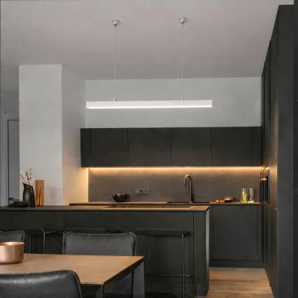 Brilagi - Suspension LED FULLDAY LED/20/30/40W/230V 2700/4000/6000K 120 cm blanche
