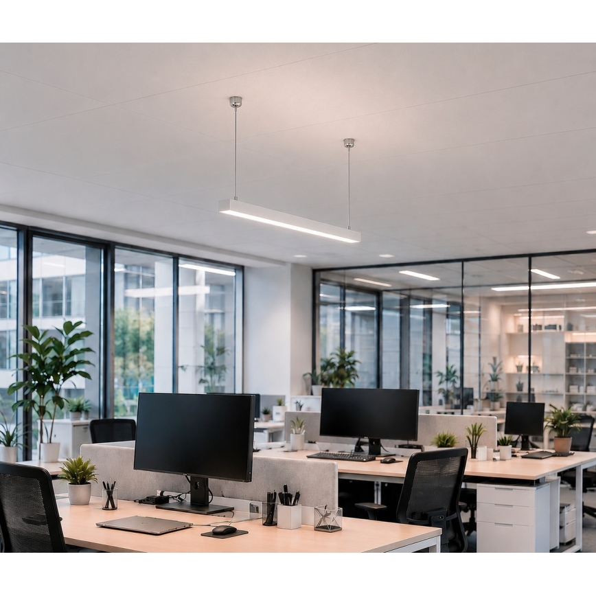 Brilagi - Luminaire suspendu LED FULLDAY 10/15/20W 230V 2700/4000/6000K 60 cm blanc