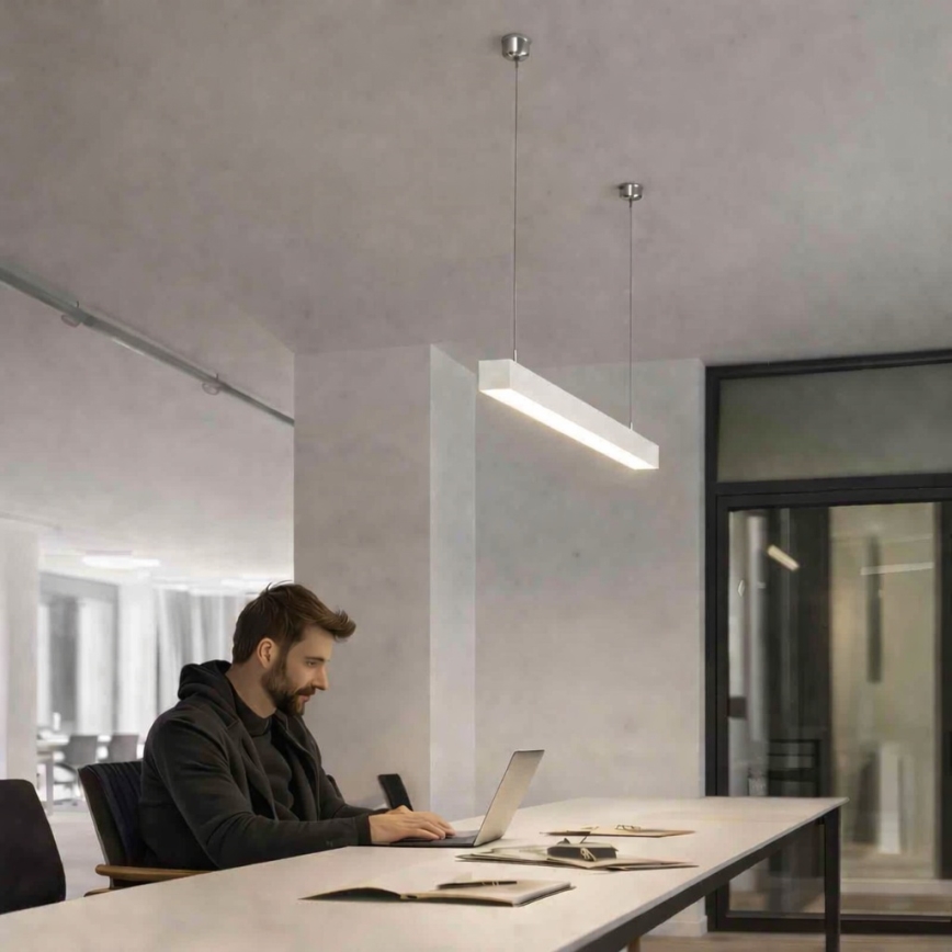 Brilagi - Luminaire suspendu LED FULLDAY 10/15/20W 230V 2700/4000/6000K 60 cm blanc
