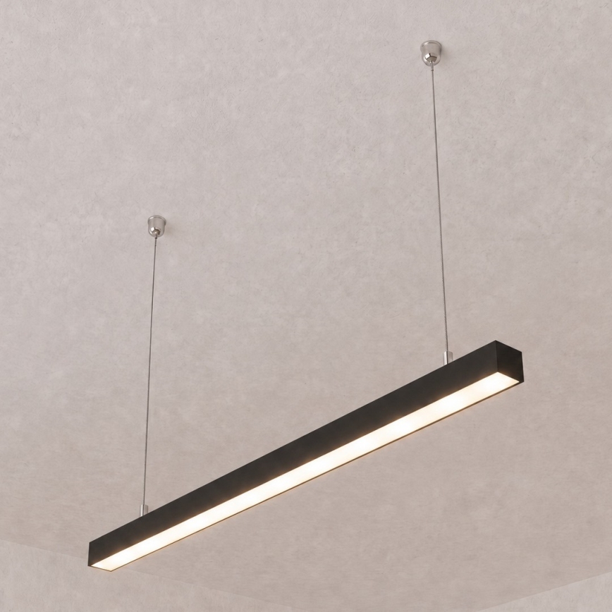 Brilagi - Suspension LED FULLDAY LED/20/30/40W/230V 2700/4000/6000K 120 cm noire