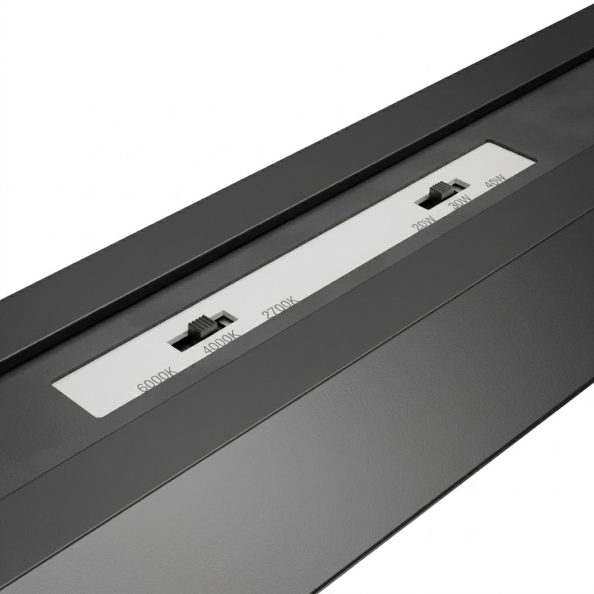 Brilagi - Suspension LED FULLDAY LED/20/30/40W/230V 2700/4000/6000K 120 cm noire