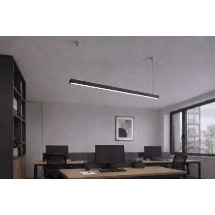 Brilagi - Suspension LED FULLDAY LED/20/30/40W/230V 2700/4000/6000K 120 cm noire