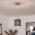 Brilagi - Suspension LED NUBILA sur câble 1xE27/60W/230V Ø 14 cm anthracite