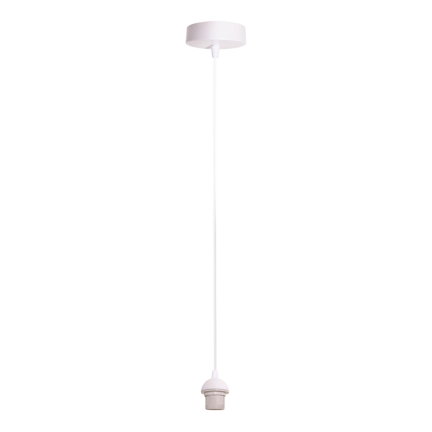 BRILAGI - Suspension LED NUBILA sur câble 1xE27/60W/230V Ø 14 cm blanc/gris