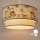 Brilagi - Suspension LED pour enfant BOBO 1xE27/10W/230V Ø 40 cm crème/vert motif jungle