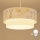 Brilagi - Suspension LED pour enfant sur câble BOBO 1xE27/60W/230V Ø 40 cm blanc/beige/motifs d'animaux