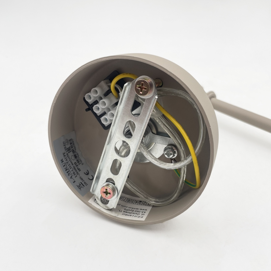 BRILAGI - Suspension LED réglable sur tige IRONBEAM 1xE27/60W/230V beige
