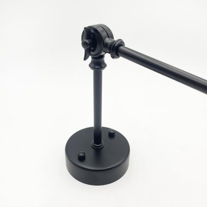 BRILAGI - Suspension LED réglable sur tige IRONBEAM 1xE27/60W/230V noir