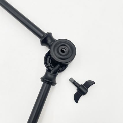 BRILAGI - Suspension LED réglable sur tige IRONBEAM 1xE27/60W/230V noir
