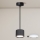 Brilagi - Suspension LED RGB+CCT dimmable STRIPY 1xGX53/14W/230V 2700-6500K Wi-Fi Tuya noir