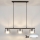 Brilagi - Suspension LED RGB+CCT dimmable sur câble AURA LUX 3xGX53/14W/230V 2700-6500K Wi-Fi Tuya noir/fumé