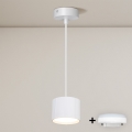 Brilagi - Suspension LED RGB+CCT dimmable sur câble STRIPY 1xGX53/14W/230V 2700-6500K Wi-Fi Tuya blanc