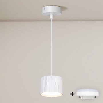 Brilagi - Suspension LED RGB+CCT dimmable sur câble STRIPY 1xGX53/14W/230V 2700-6500K Wi-Fi Tuya blanc