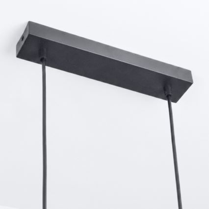 Brilagi - Lustre LED RGBW dimmable sur câble SELE 6xGU10/6,5W/230V 2700-6500K noir + télécommande
