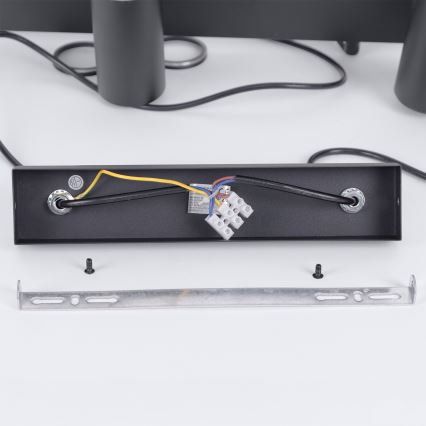 Brilagi - Lustre LED RGBW dimmable sur câble SELE 6xGU10/6,5W/230V 2700-6500K noir + télécommande