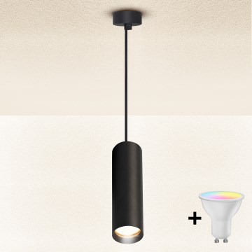 Brilagi - Suspension LED RGBW dimmable sur câble SELE 1xGU10/6W/230V 3000K noir