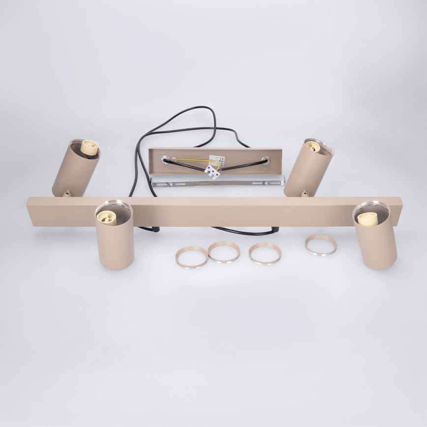BRILAGI - Suspension LED RGBW dimmable sur câble SELE 4xGU10/6,5W/230V 2700-6500K beige
