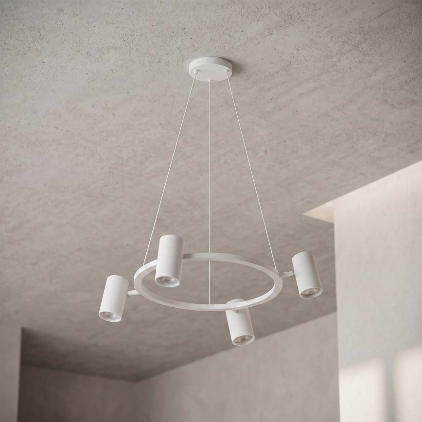 BRILAGI - Suspension LED RGBW dimmable sur câble SELE 4xGU10/6,5W/230V 2700-6500K blanche