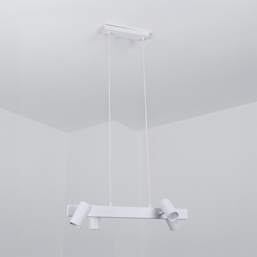 Brilagi - Suspension LED RGBW dimmable sur câble SELE 4xGU10/6,5W/230V 2700-6500K blanche