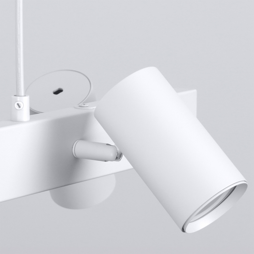 Brilagi - Suspension LED RGBW dimmable sur câble SELE 4xGU10/6,5W/230V 2700-6500K blanche