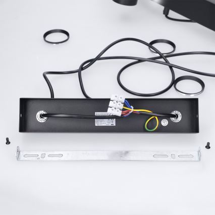 Brilagi - Suspension LED RGBW dimmable sur câble SELE 4xGU10/6,5W/230V 2700-6500K noire