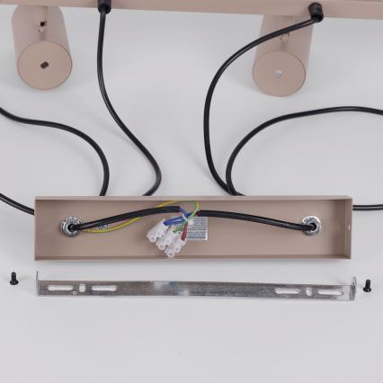 Brilagi - Suspension LED RGBW dimmable sur câble SELE 6xGU10/6,5W/230V 2700-6500K beige + télécommande