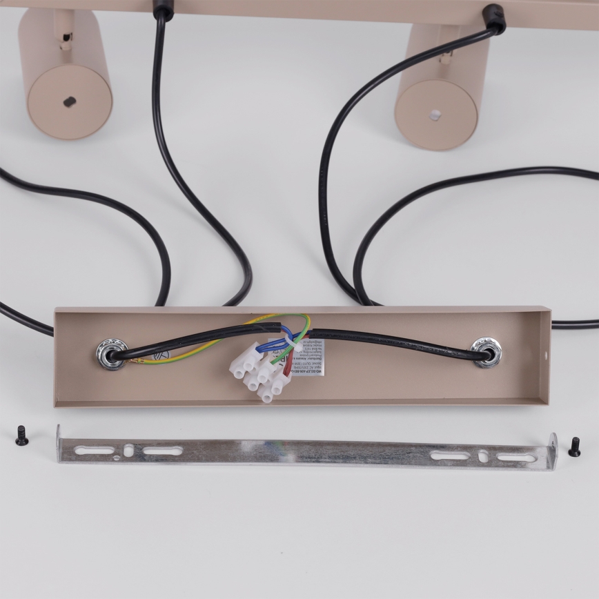 Brilagi - Suspension LED RGBW dimmable sur câble SELE 6xGU10/6,5W/230V 2700-6500K beige + télécommande