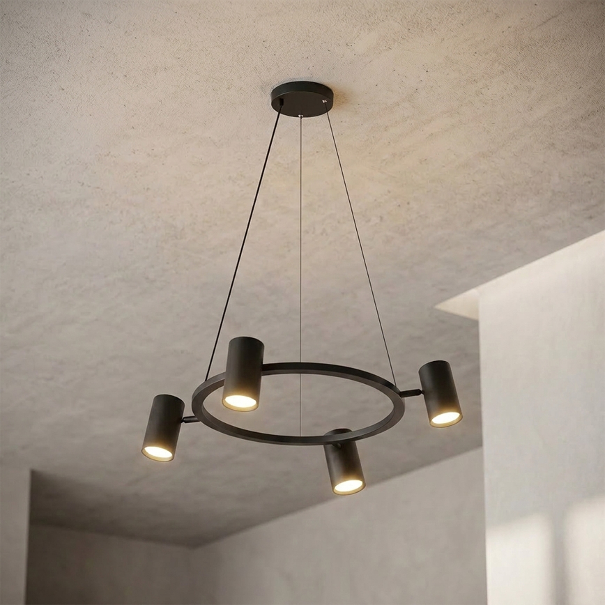BRILAGI - Suspension LED RGBW dimmable sur câble SELE 4xGU10/6,5W/230V 2700-6500K noir