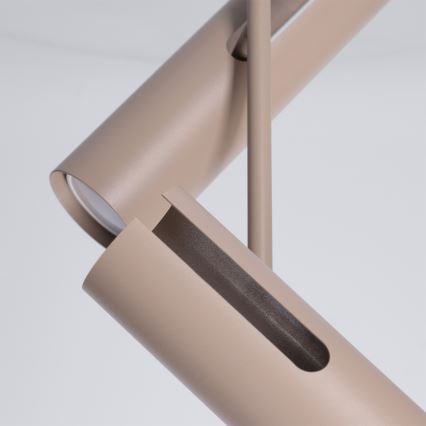 Brilagi - Suspension sur tige LED RGBW dimmable BRANCH 2xGU10/6,5W/230V 2700-6500K beige