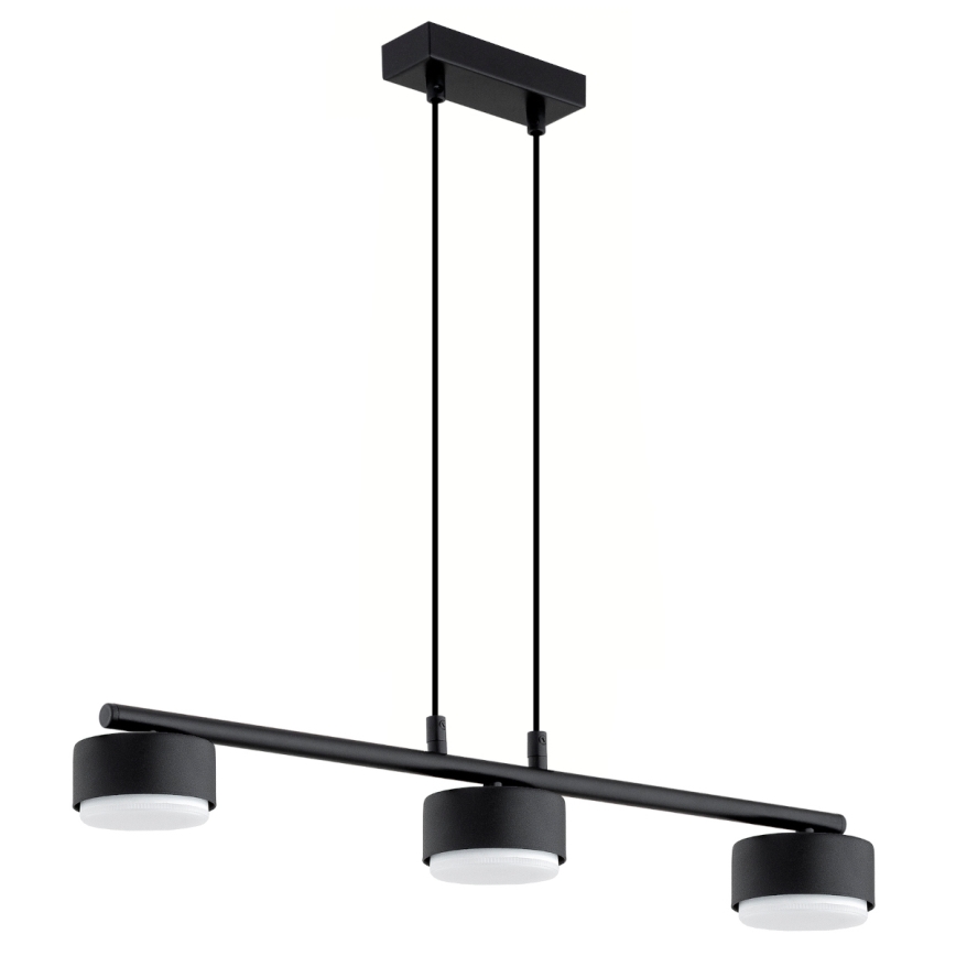 Brilagi - LED RGB+CCT Lustre dimmable suspendu sur câble MONO 3xGX53/14W/230V 2700-6500K Wi-Fi Tuya noir