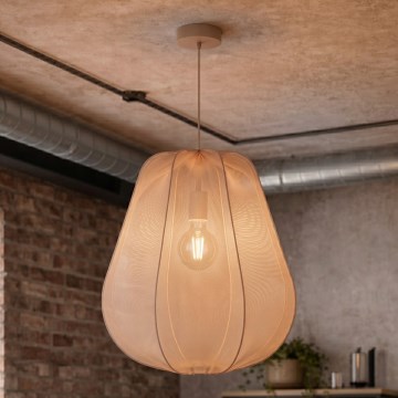 Brilagi - Suspension LED sur câble ARVEN 1xE27/8W/230V Ø 37 cm beige