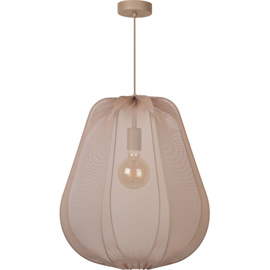 Brilagi - Suspension LED sur câble ARVEN 1xE27/8W/230V Ø 37 cm beige