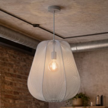 Brilagi - Suspension LED sur câble ARVEN 1xE27/8W/230V Ø 37 cm gris