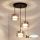 Brilagi - Suspension LED sur câble AURA LUX 3xGX53/13W/230V noir/doré